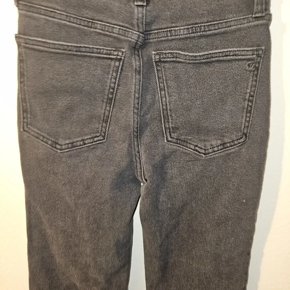 Madewell Womans Gray Jeans Waist Size 24 - Picture 12 of 14